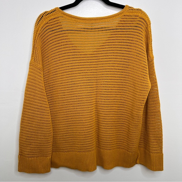 MADEWELL Golden Yellow Seville Pullover Sweater - Picture 7 of 7